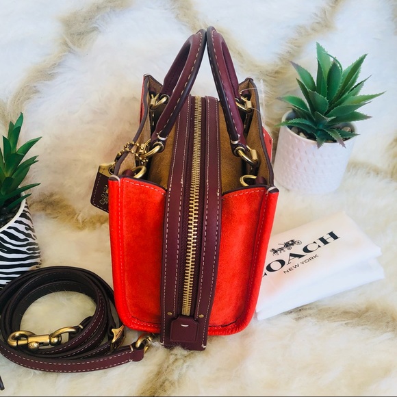 Authentic Brand New Coach Rogue 17 CB573 In Colorblock - Picture 5 of 13